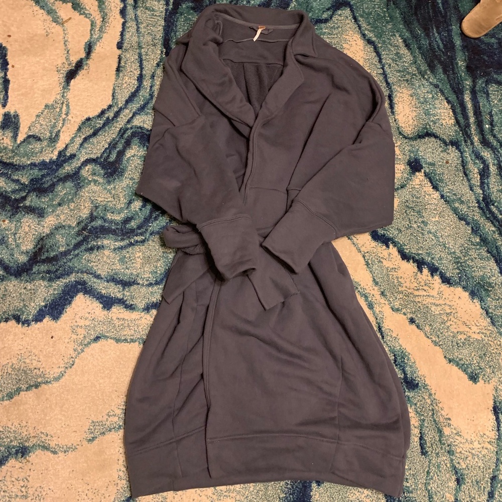 Free People Blue Women's Jacket